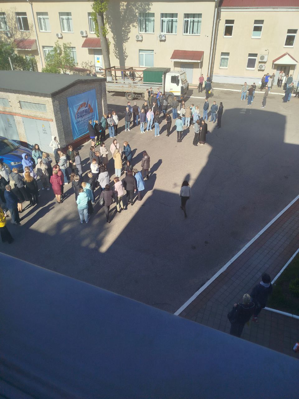 Учения в Витебском ЦСМС