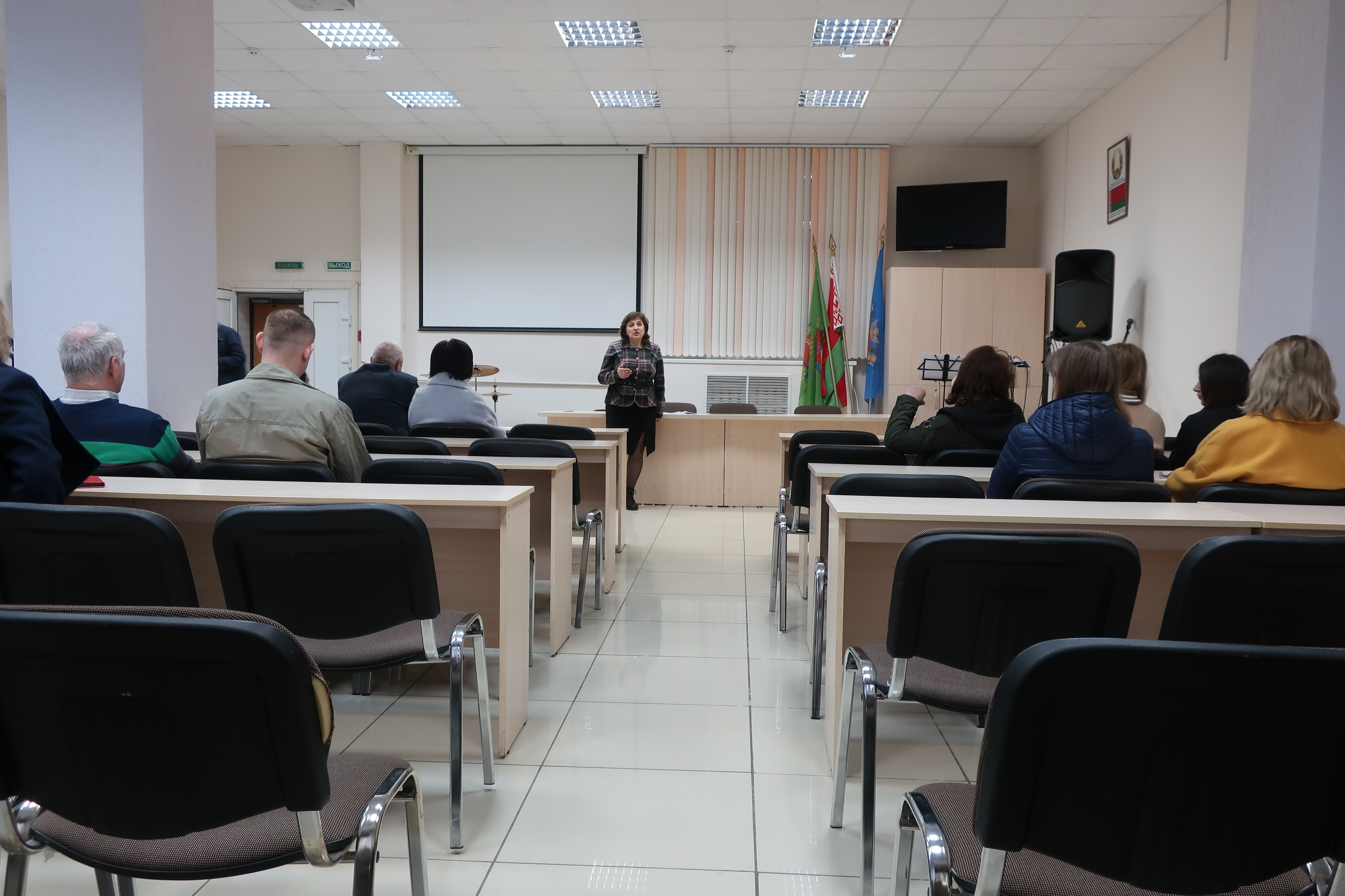 27 апреля 2022 г. для работников РУП «Витебский ЦСМС»  был проведен семинар-лекция на тему «Психология профессионального здоровья».