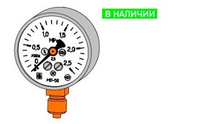 Манометр МП50М3-1,0 МПа с поверкой