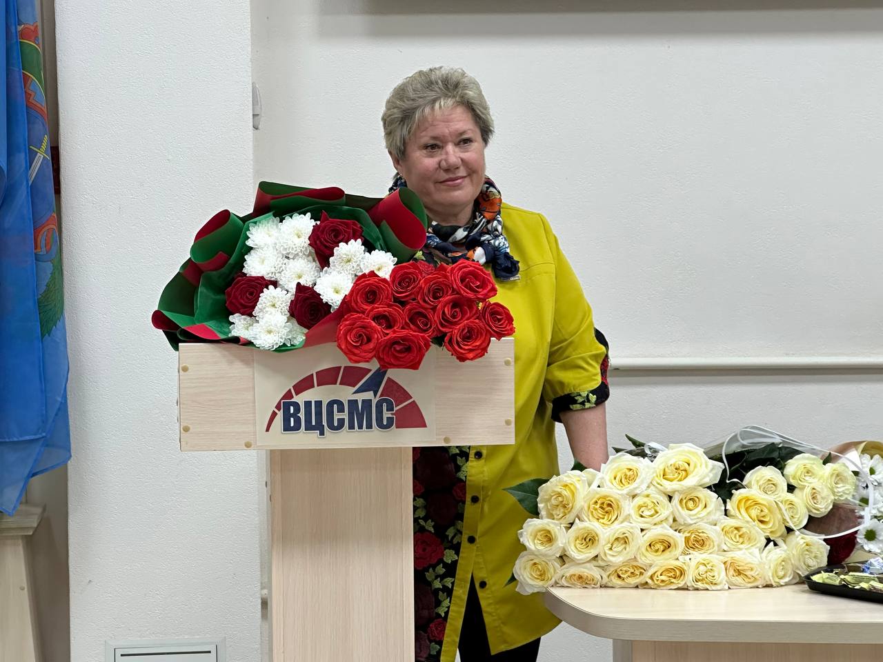 Полвека верности профессии: в Витебском ЦСМС проводили на заслуженный отдых заместителя директора - главного метролога  Веру Анатольевну Хандогину