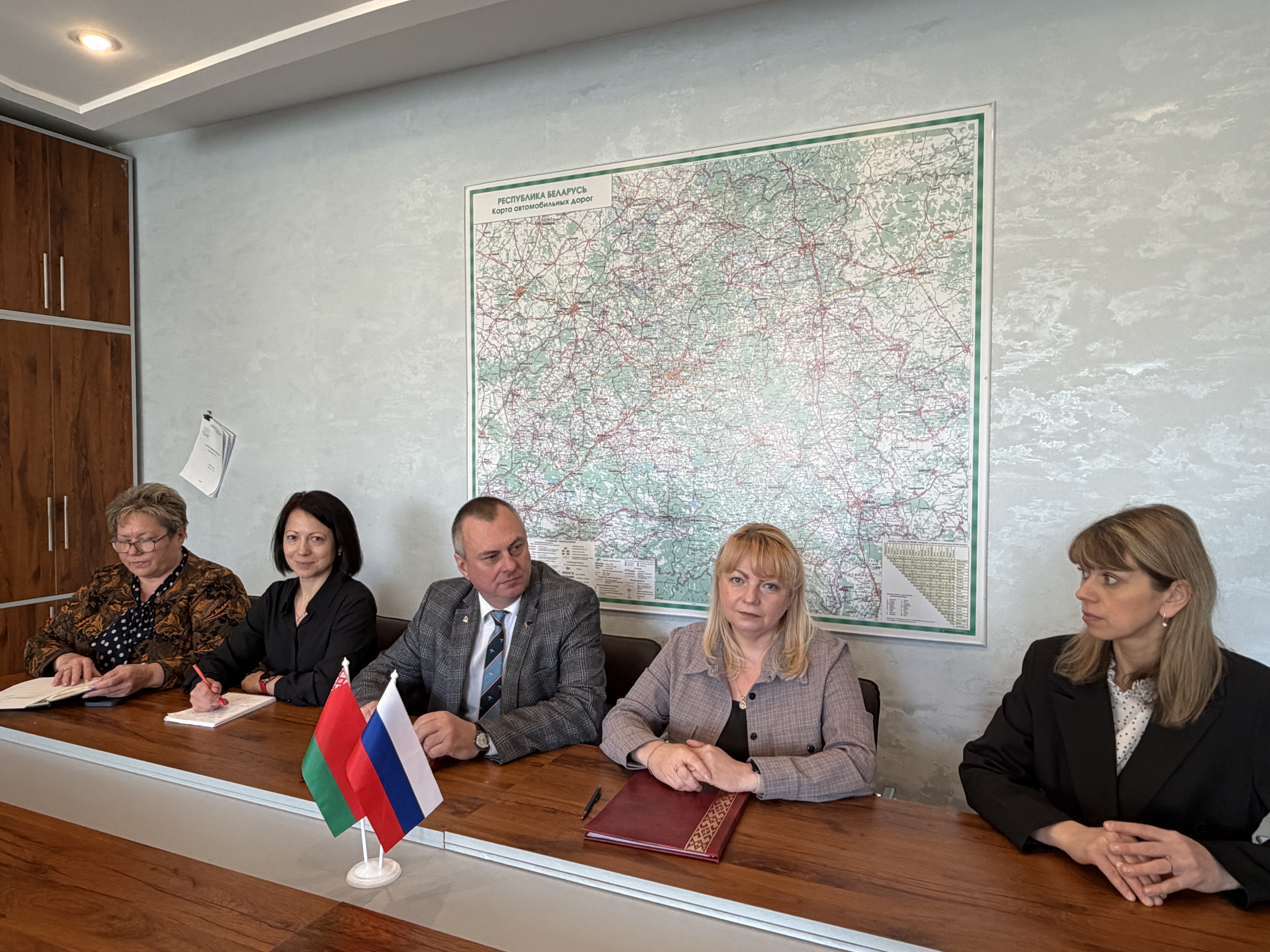 Рабочая встреча делегаций РУП «Витебский ЦСМС» и ФБУ «Псковский ЦСМ»