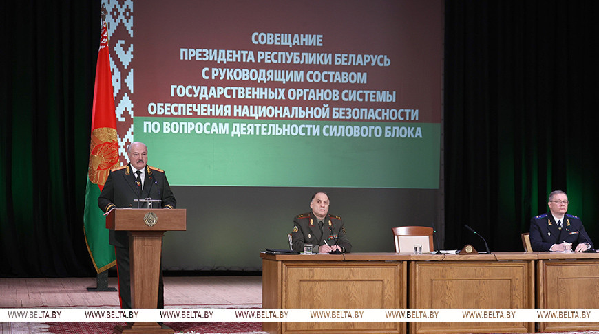 «Быть максимально готовыми к нейтрализации рисков и угроз». Лукашенко назвал первоочередные задачи для силовиков